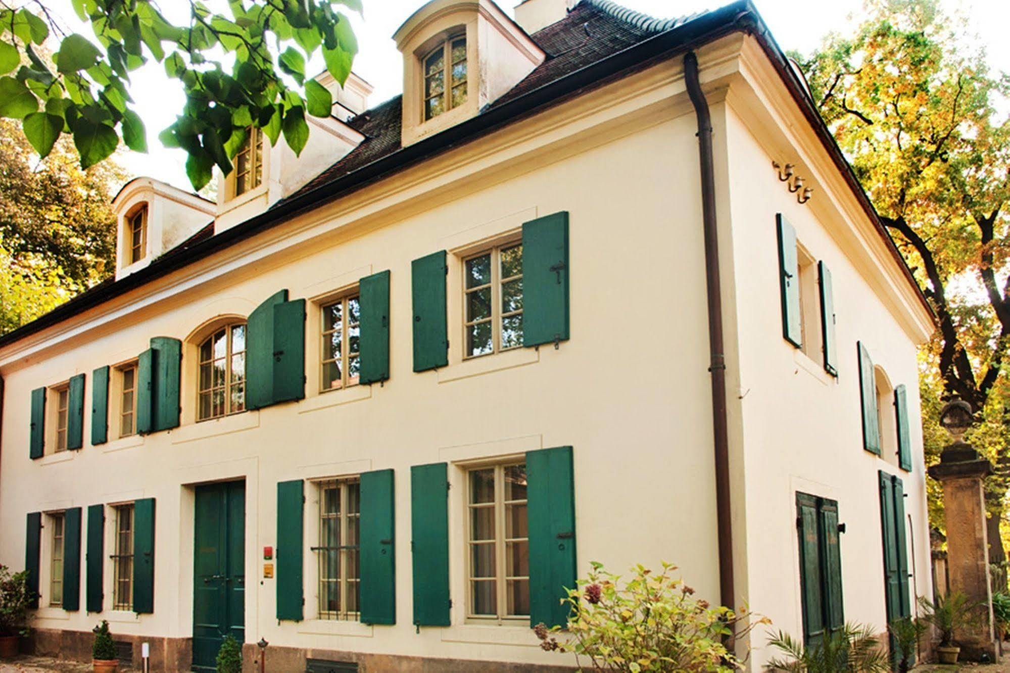 Hotel Villa Sorgenfrei & Restaurant Atelier Sanssouci Radebeul Exterior foto