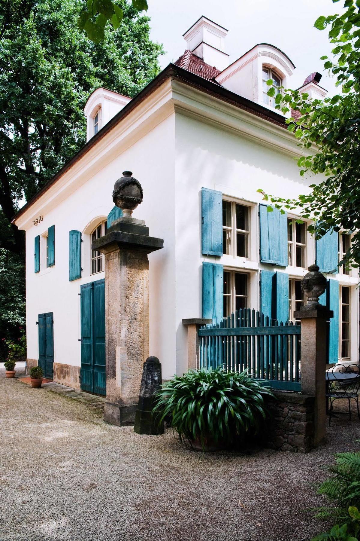 Hotel Villa Sorgenfrei & Restaurant Atelier Sanssouci Radebeul Exterior foto